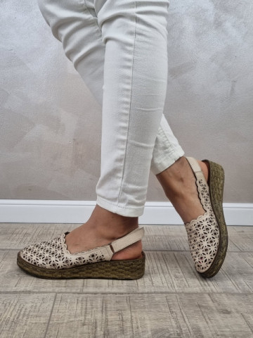 Pantofi dama MANOS.RO piele naturala PV2096