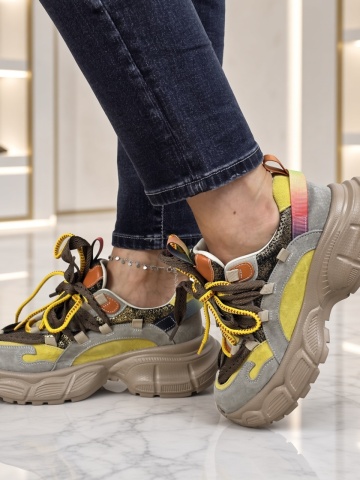 Pantofi dama sport FEELING piele naturala PS806 - Img 6