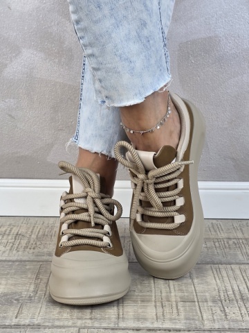 Pantofi dama sport FEELING piele naturala PS824 - Img 4