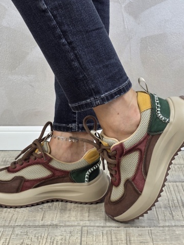 Pantofi dama sport FEELING piele naturala PS830