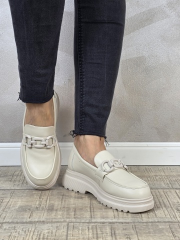Pantofi dama sport FORMAZIONE piele naturala PC2314 - Img 3
