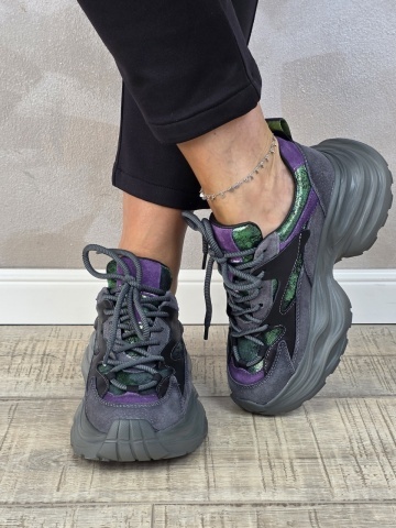 Pantofi dama sport FRANCO GERARDO piele naturala PS854 - Img 3
