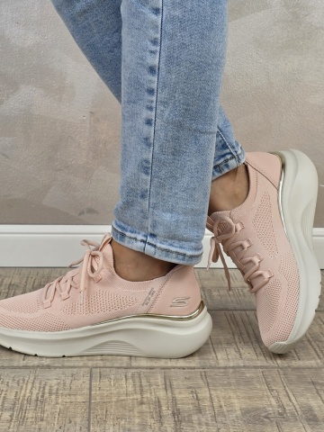 Pantofi dama sport Skechers® Bobs Squad 117617 LTPK - Img 6