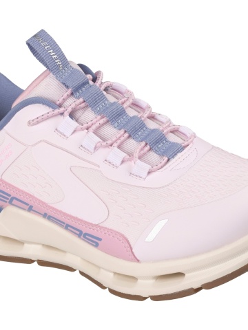 Pantofi dama sport Skechers®, GLIDE-STEP, din material textil 303654L LTPK - Img 5