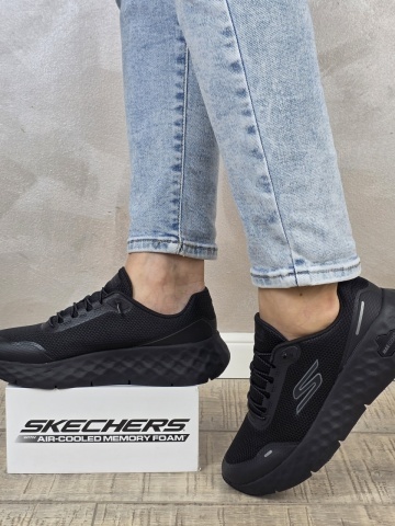 Pantofi dama sport Skechers® GO WALK Max Cushioning 126030 BBK - Img 9