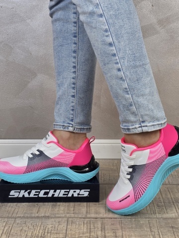 Pantofi dama sport Skechers®Sneakers Snoop Dogg: Snoop Ace - Cyber Walker 186025 WLBP