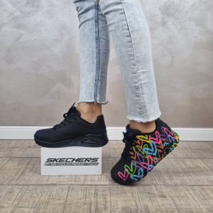 Pantofi dama sport Skechers Uno 177981 BKMT