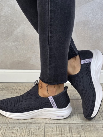 Pantofi dama sport Skechers VAPOR FOAM-LUXE BREEZE 150408 BLK - Img 8
