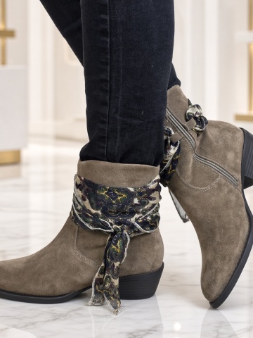Botine/Ghete dama piele naturala MANOS.RO BT335