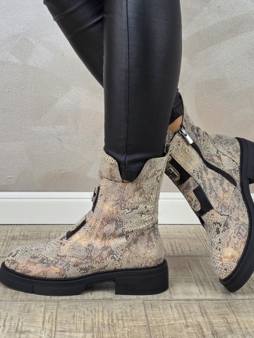 Ghete casual dama MANOS.RO piele naturala GD2332 - Img 2