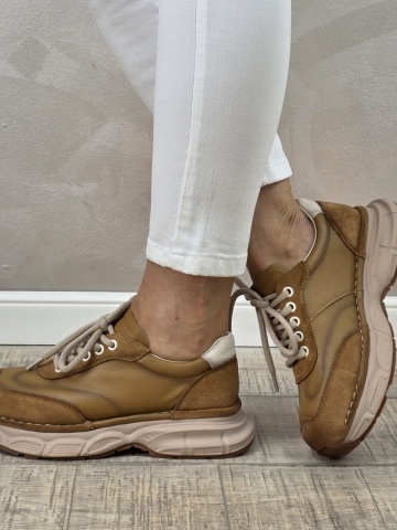 GHETE/Pantofi dama sport FRANCO GERARDO piele naturala PS608