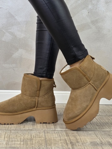MANOS.RO Ghete dama piele naturala Water Repellent ANA VIOTTI GD2340