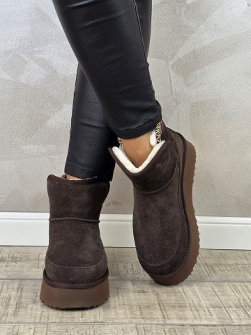 MANOS.RO Ghete dama piele naturala Water Repellent ANA VIOTTI GD2353 - Img 3