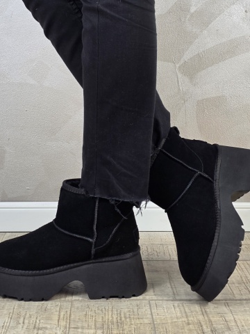 MANOS.RO Ghete dama piele naturala Water Repellent ANA VIOTTI GD2381 - Img 4