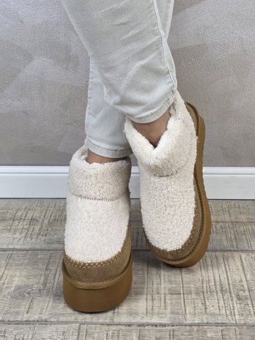 MANOS.RO Ghete dama piele naturala Water Repellent ANA VIOTTI GD2441 - Img 3