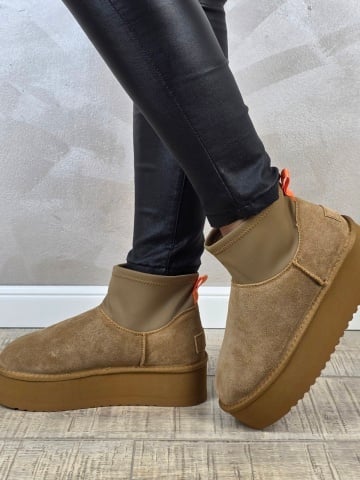 MANOS.RO Ghete dama piele naturala Water Repellent ANA VIOTTI GD2461