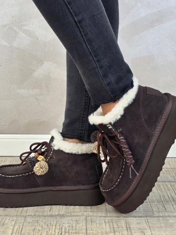 MANOS.RO Ghete/Pantofi dama piele naturala Water Repellent ANA VIOTTI GD2624 - Img 3