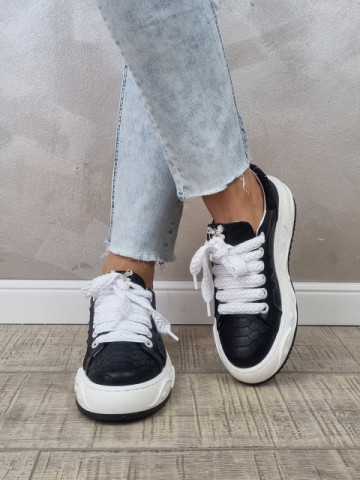 MANOS.RO Pantofi casual dama piele naturala PC1635 - Img 2