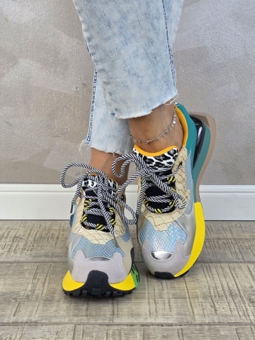 MANOS.RO Pantofi dama casual sport piele naturala FEEL PS801 - Img 4