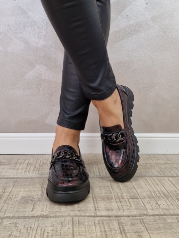 MANOS.RO Pantofi dama casual sport piele naturala FILIPPO PC1962 - Img 2