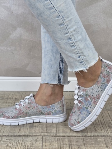 MANOS.RO Pantofi dama casual sport piele naturala FILIPPO PC2394