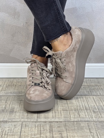 MANOS.RO Pantofi dama casual sport piele naturala FILIPPO PC2463 - Img 2