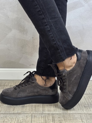 MANOS.RO Pantofi dama casual sport piele naturala FILIPPO PS849 - Img 3