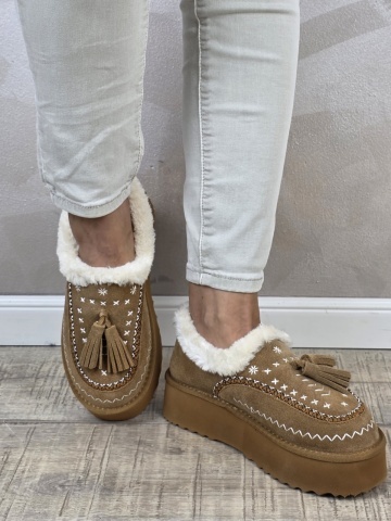 MANOS.RO Pantofi dama piele naturala Water Repellent ANA VIOTTI PC2301 - Img 3