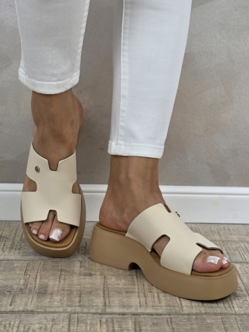 MANOS.RO Sandale dama piele naturala GOLD DEER SP870 - Img 2