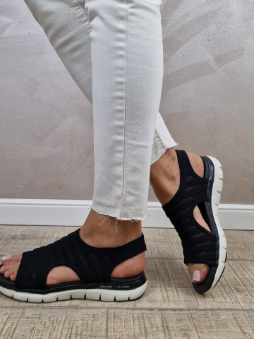 MANOS.RO Sandale dama Skechers Skechers Cali® Flex Appeal 2.5 119271 BLK - Img 4