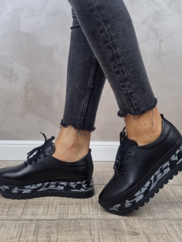 Pantofi casual dama piele naturala MANOS.RO PC1570