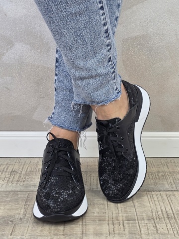 Pantofi casual/sport dama MANOS.RO piele naturala PS675 - Img 3