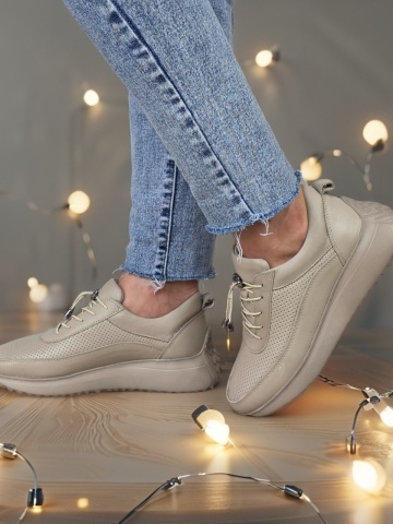 Pantofi casual/sport dama MANOS.RO piele naturala PS696