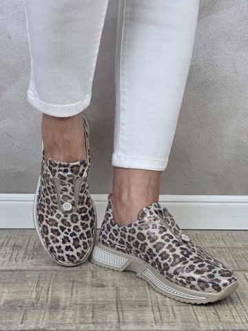 Pantofi casual/sport dama MANOS.RO piele naturala PS701 - Img 3