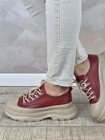 Pantofi dama casual Franco piele naturala PC2352