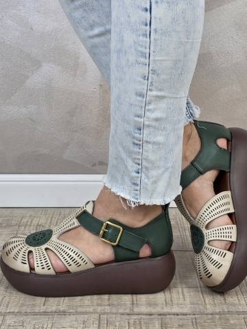 Pantofi dama casual Franco piele naturala PV2156