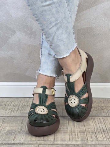 Pantofi dama casual Franco piele naturala PV2158 - Img 3