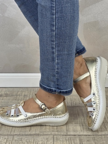 Pantofi dama MANOS.RO piele naturala PP414