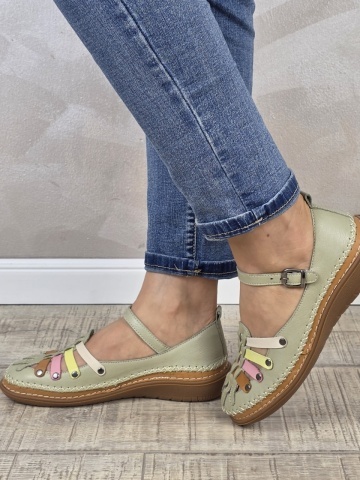 Pantofi dama MANOS.RO piele naturala PP415
