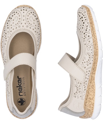 Pantofi dama piele naturala Rieker N4299-60 - Img 3