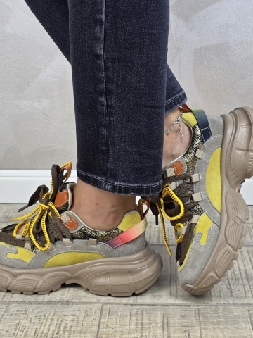 Pantofi dama sport FEELING piele naturala PS806 - Img 3