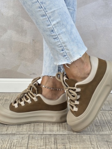 Pantofi dama sport FEELING piele naturala PS824