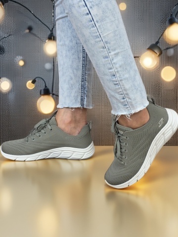 Pantofi dama sport Skechers® Bobs B Flex W 117591 OLV