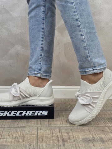 Pantofi dama sport Skechers® BOBS SQUAD CHAOS-INSPIRE AWAY 117630 OFWT - Img 9
