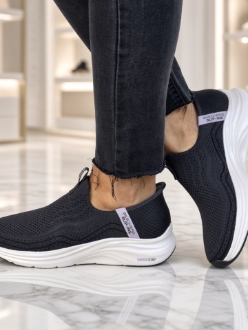 Pantofi dama sport Skechers VAPOR FOAM-LUXE BREEZE 150408 BLK - Img 5