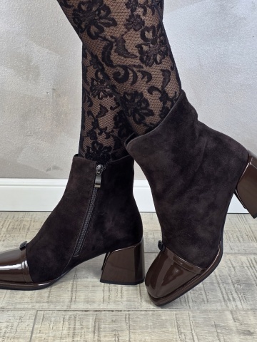 Botine/Ghete dama piele naturala MANOS.RO BT348