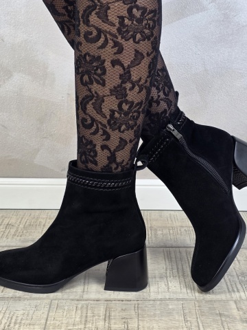 Botine/Ghete dama piele naturala MANOS.RO BT353
