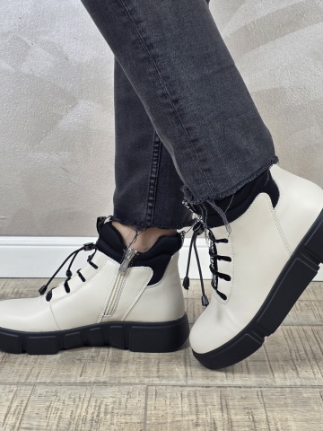 MANOS.RO Ghete dama casual sport piele naturala Filippo GS017