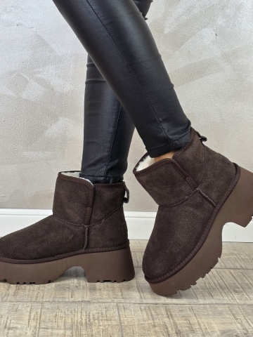 MANOS.RO Ghete dama piele naturala Water Repellent ANA VIOTTI GD2341 - Img 4