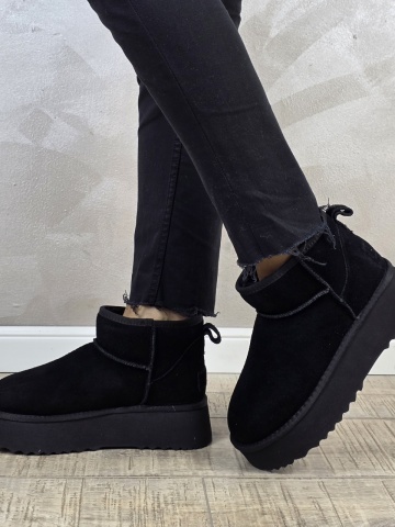 MANOS.RO Ghete dama piele naturala Water Repellent ANA VIOTTI GD2383
